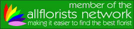 Member of the allflorists network | allflorists.co.uk making it easier to find the best florist