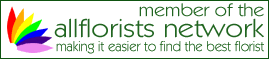Member of the allflorists network | allflorists.co.uk making it easier to find the best florist