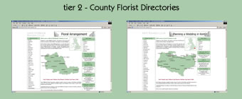 Tier 1 - County Florists and Florist Related Services Directory's